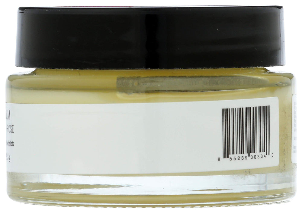 Earth Tu Face Immortelle and Rose balm ingredients closeup highlighting natural botanicals