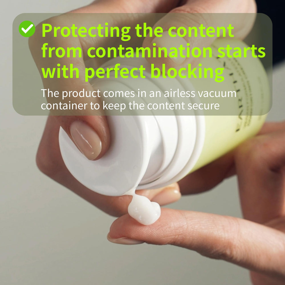 EARTHAT Panthenol Cream daily skincare routine setup gives soft, comfortable skin.