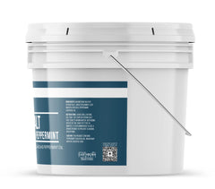 Earthborn Elements spearmint leaves close-up, highlighting natural ingredients and aroma.