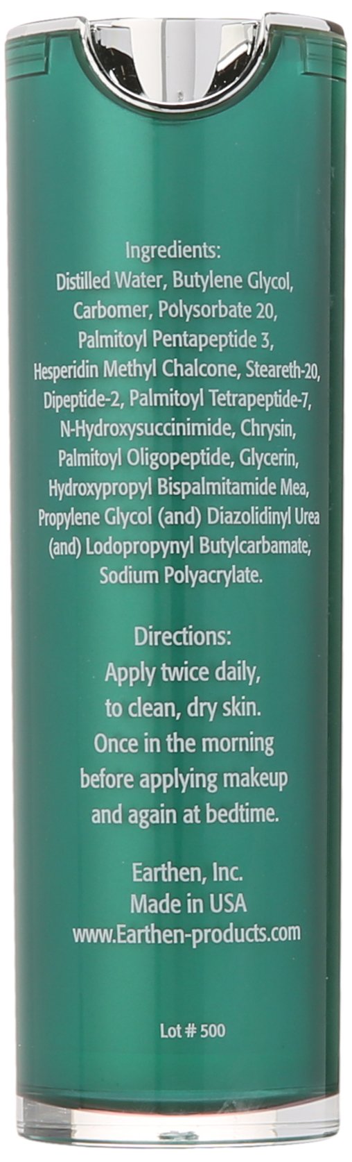 Under-eye area using Earthen Repair and Lift for puffiness management potential.
