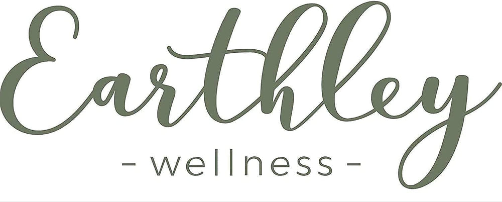 Earthley Wellness Lymphatic Cream packaging on natural display