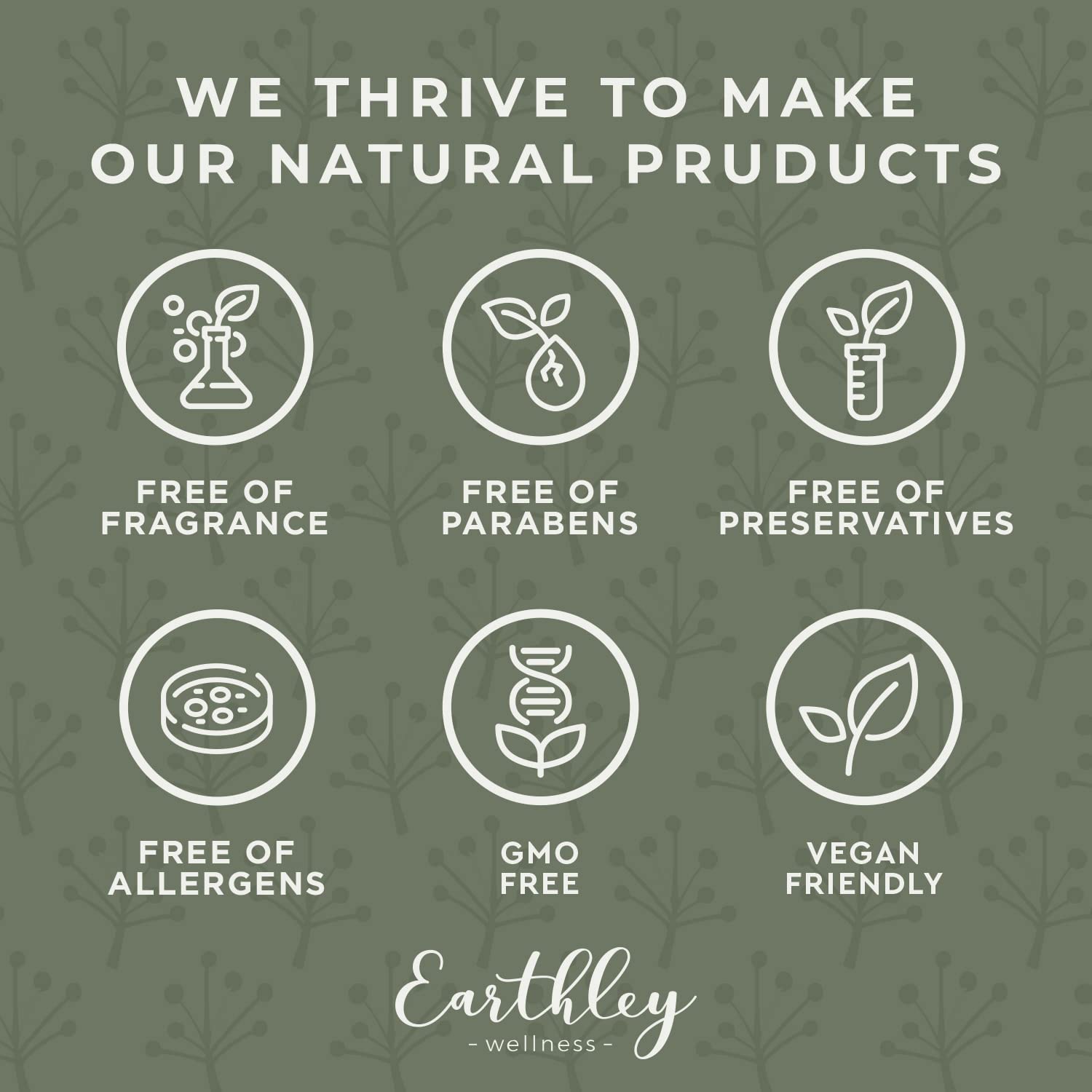 Ingredients overview of Earthley Magnesium Lotion Original Lavender for natural care