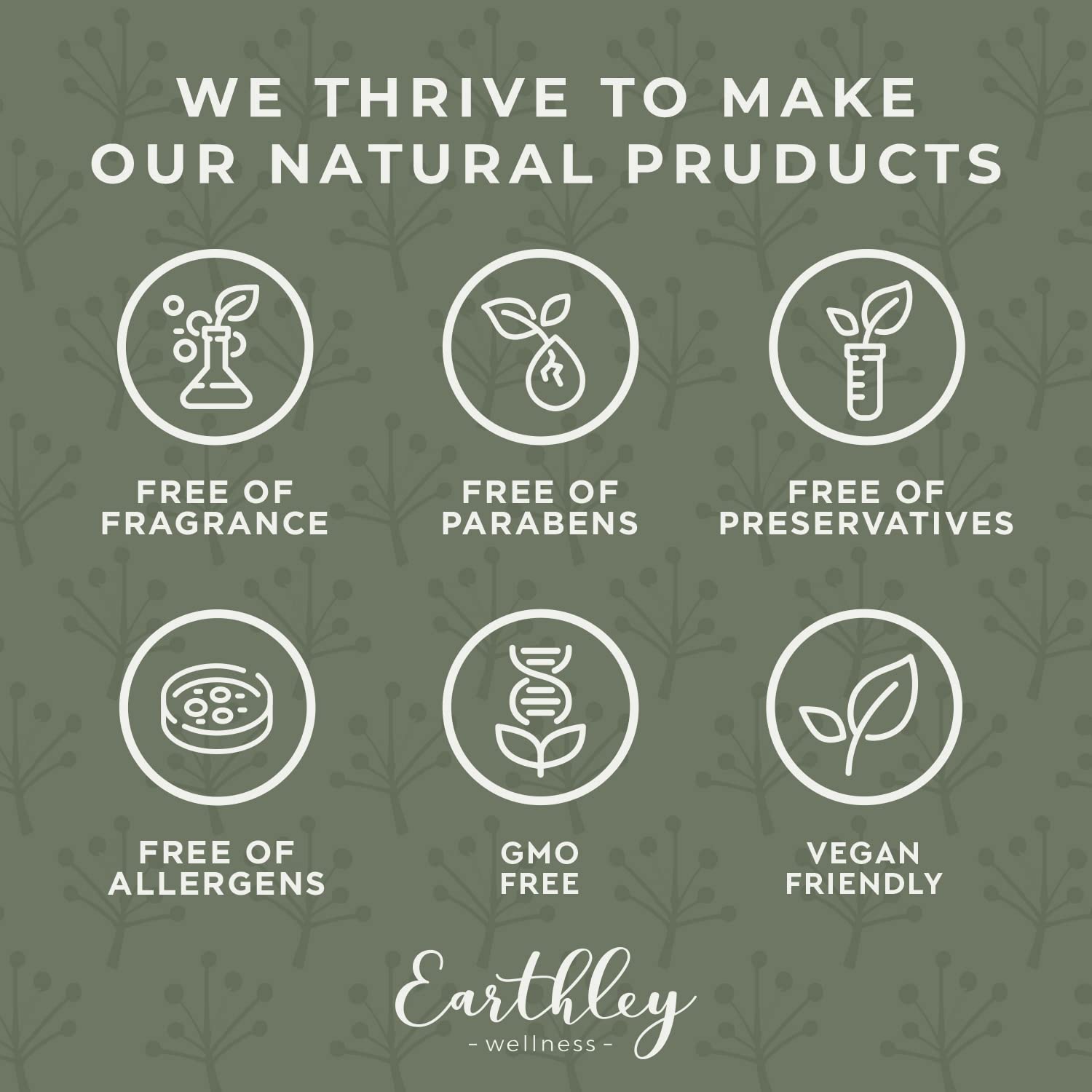 Leaping Bunny cruelty-free icon with Earthley Wellness branding.