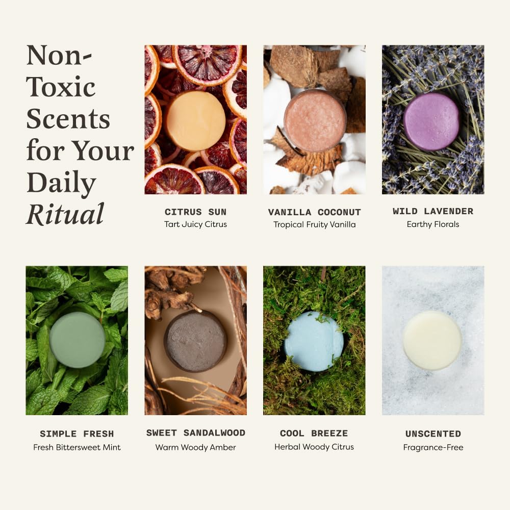 Earthling Co. conditioner bar for all hair types, including curly and color-treated