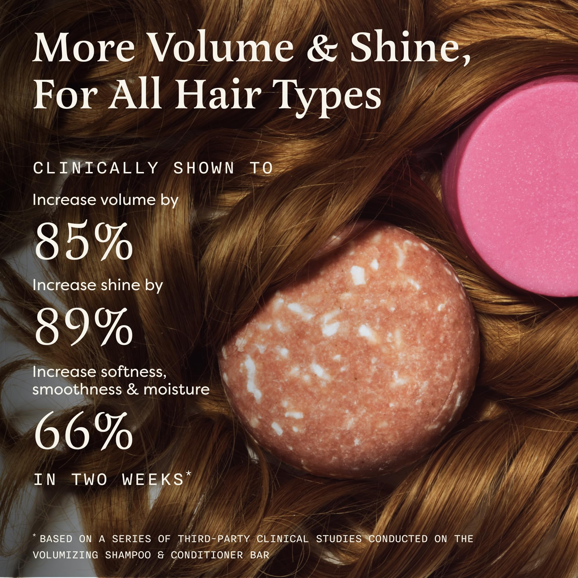 Earthling Co. Shampoo Bar delivers moisture and lightweight volume to hair.