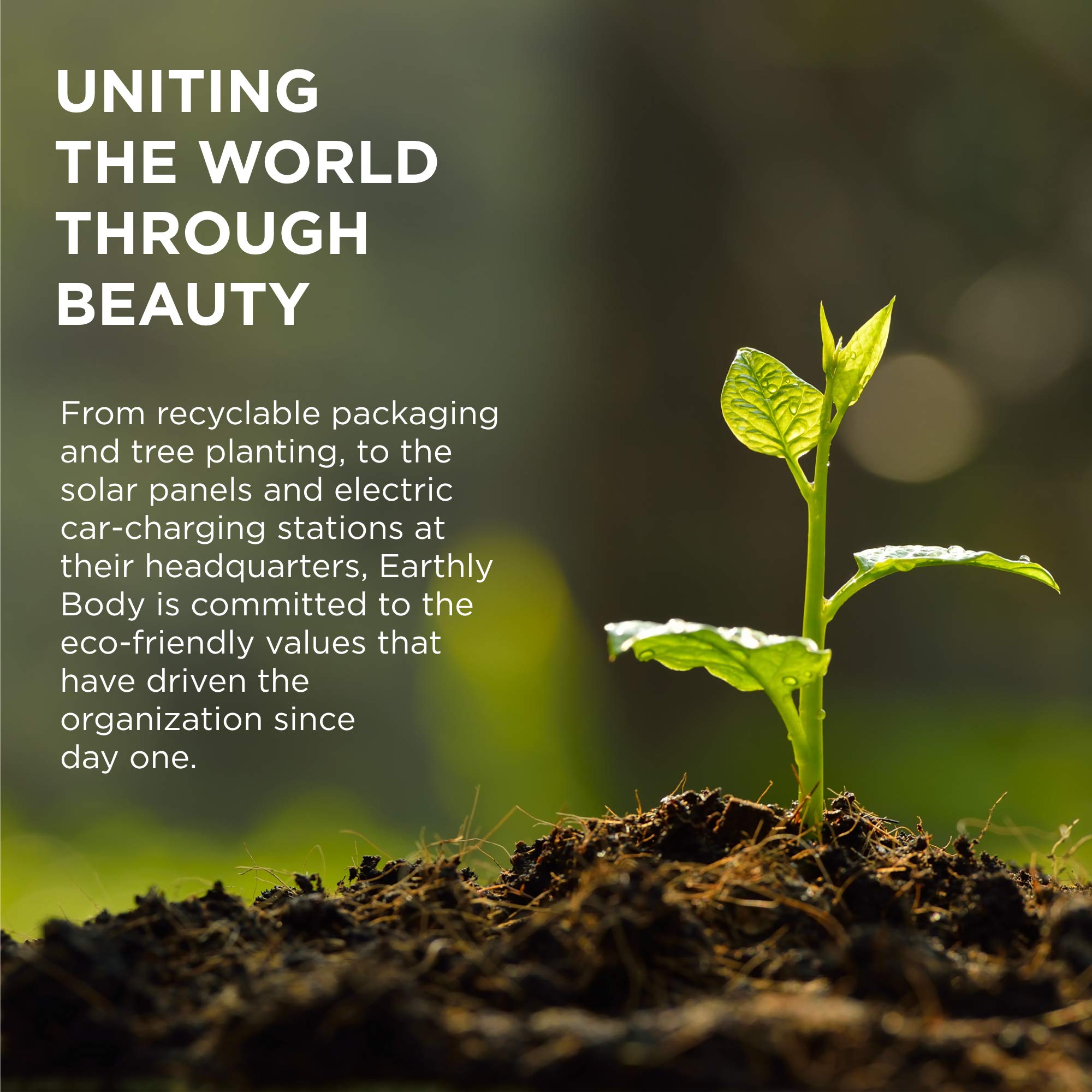 Earthly Body gift-ready packaging on product.