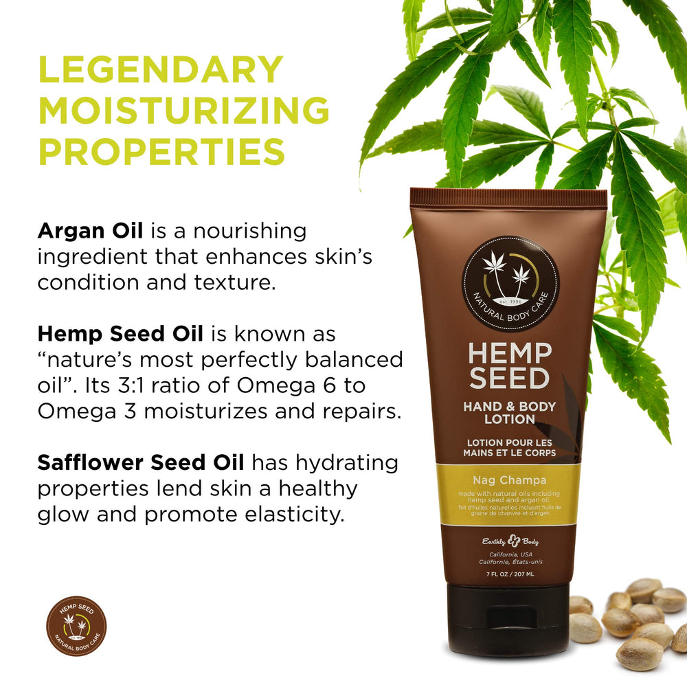 Earthly Body hemp-seed-hand-lotion argan-oil glow highlights nourished skin.