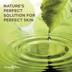 Earthly Body Miracle Oil Shave Cream tea tree oil close-up with refreshing hydration