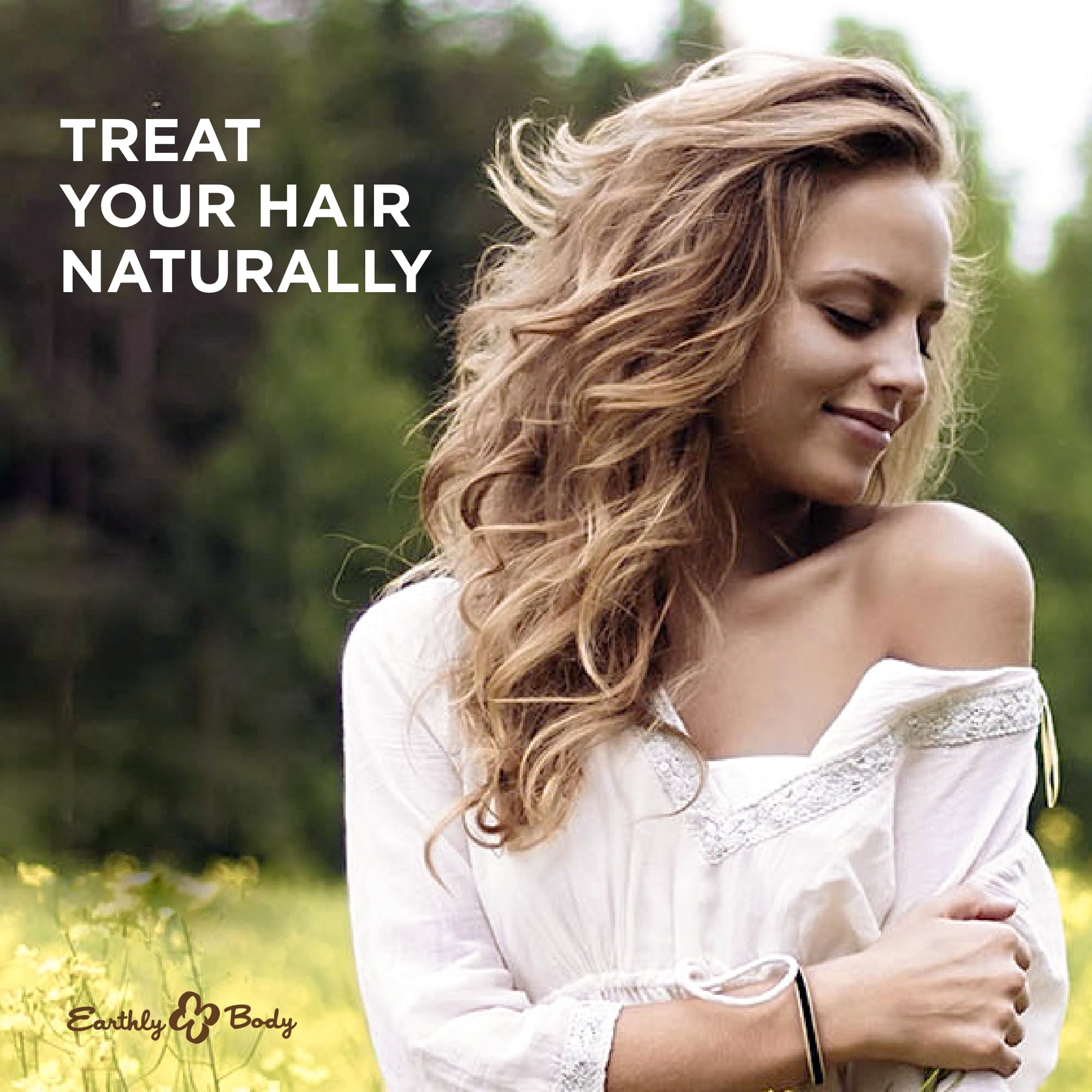 Pair Earthly Body Miracle Oil Tea Tree Shampoo with Conditioner