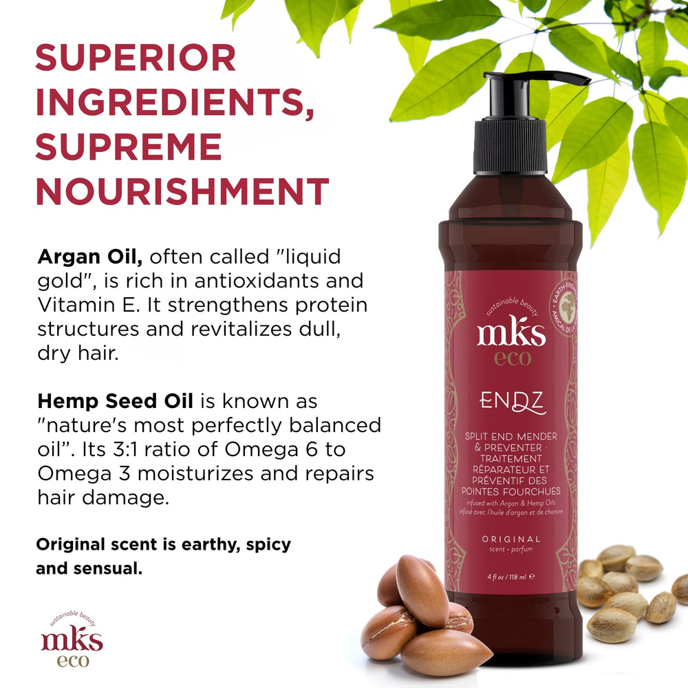 Earthly Body MKS eco Endz original scent texture image shows silky, non-greasy finish.