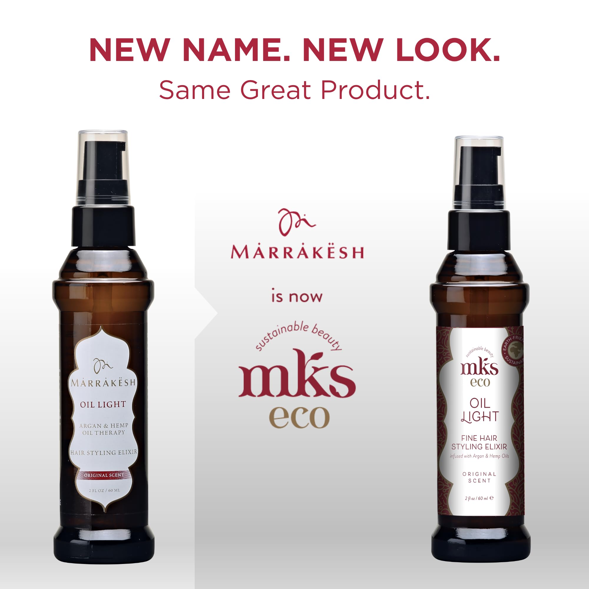 Earthly Body MKS Eco Hair Elixir oil drop shows nourishing argan oil.