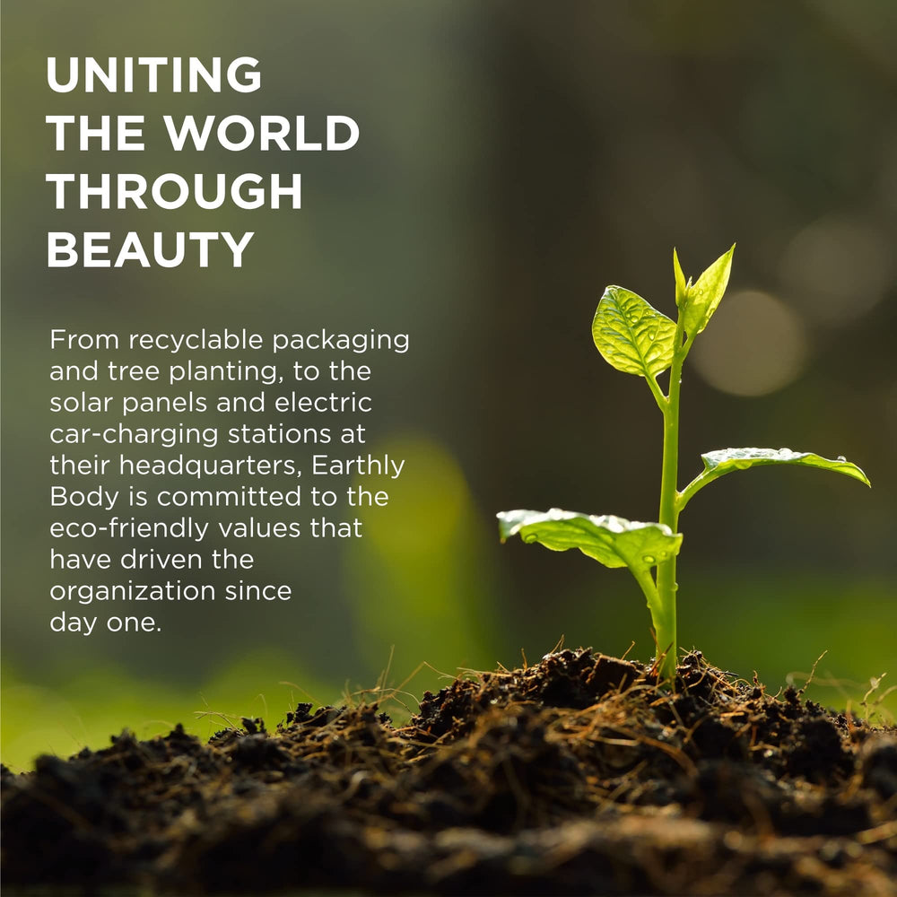 Earthly Body MKS Eco Kahm Smoothing application hands demonstrates usage