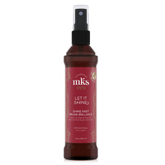Earthly Body Let It Shine bottle pour highlights silky shine for easy styling