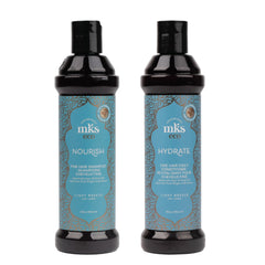 Earthly Body MKS Eco Nourish Shampoo bottle for fine hair with lightweight cleansing