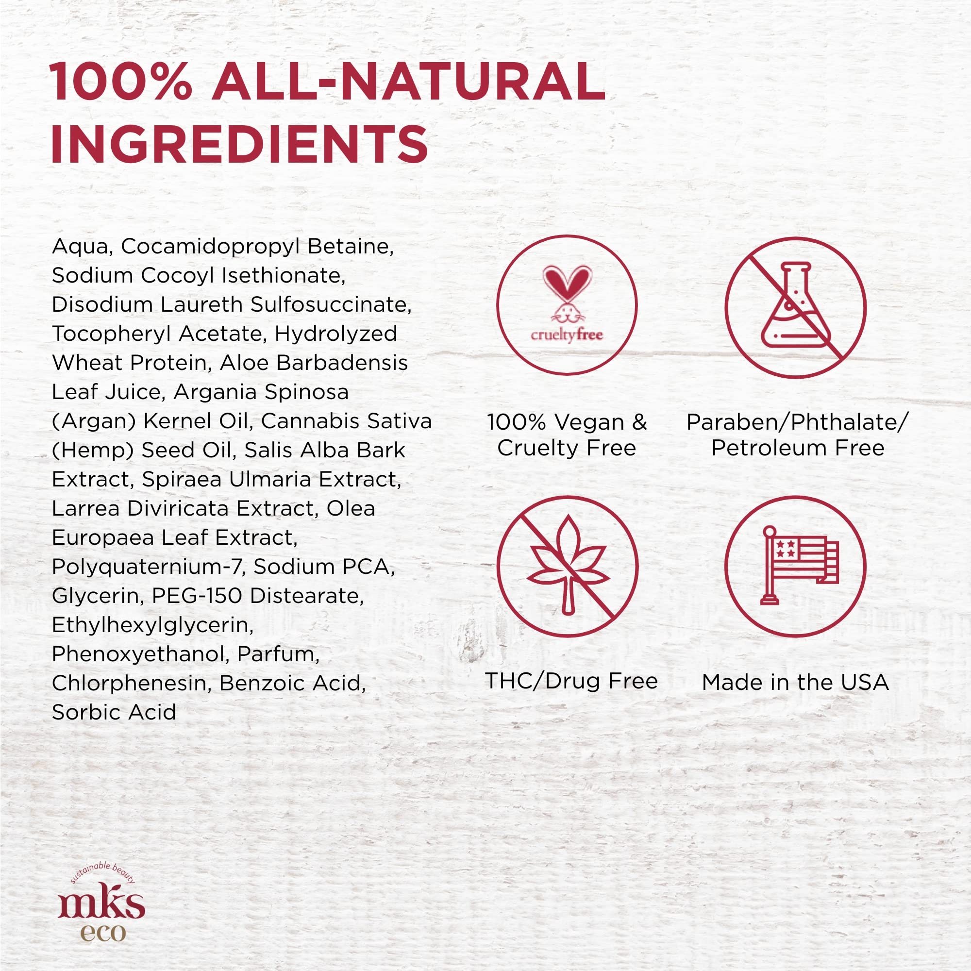 Earthly Body MKS eco Nourish Shampoo foam demonstrates gentle cleansing
