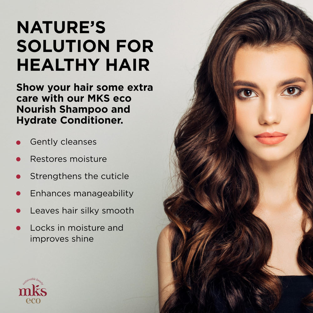 Earthly Body MKS eco Nourish Shampoo Isle of You lather enhances softness