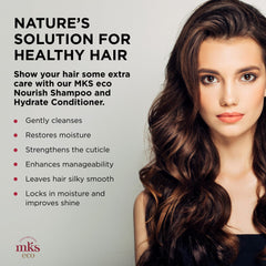 Earthly Body MKS eco Nourish Shampoo Isle of You lather enhances softness