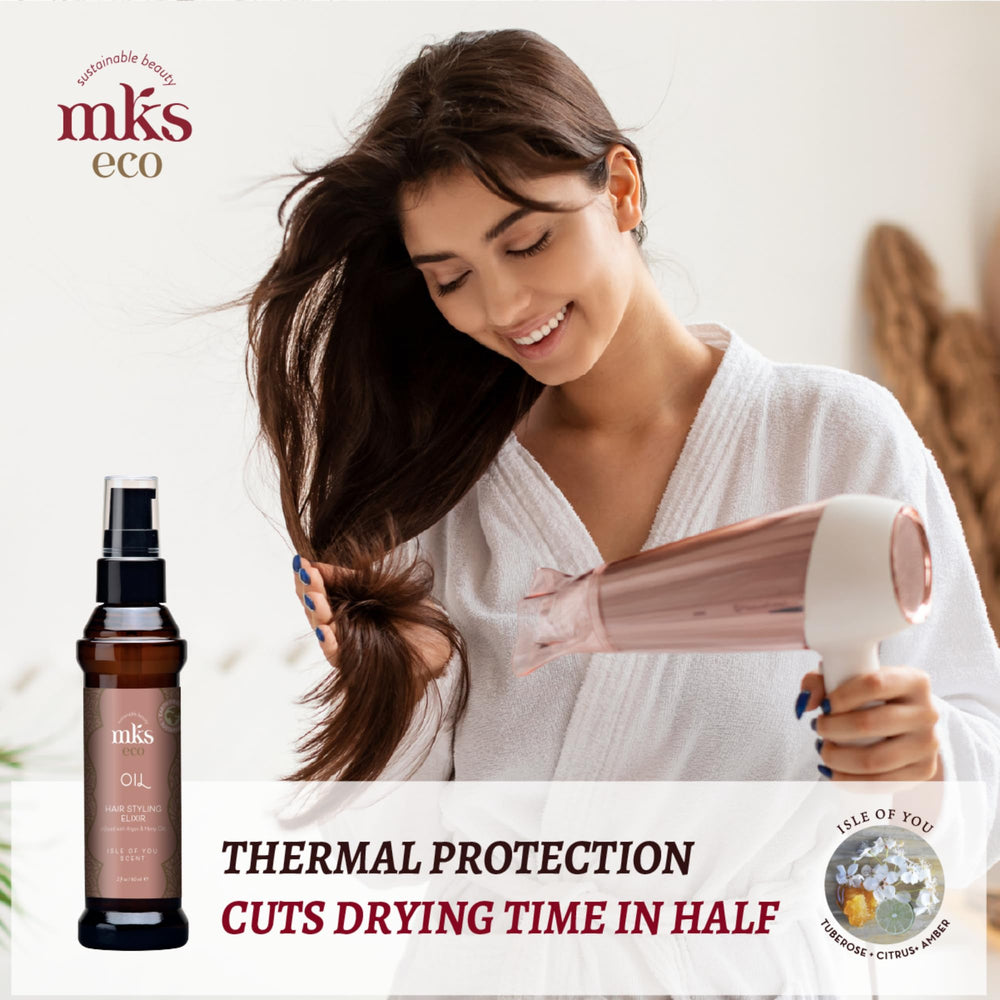 Earthly Body MKS Eco Oil adds natural shine and vitality