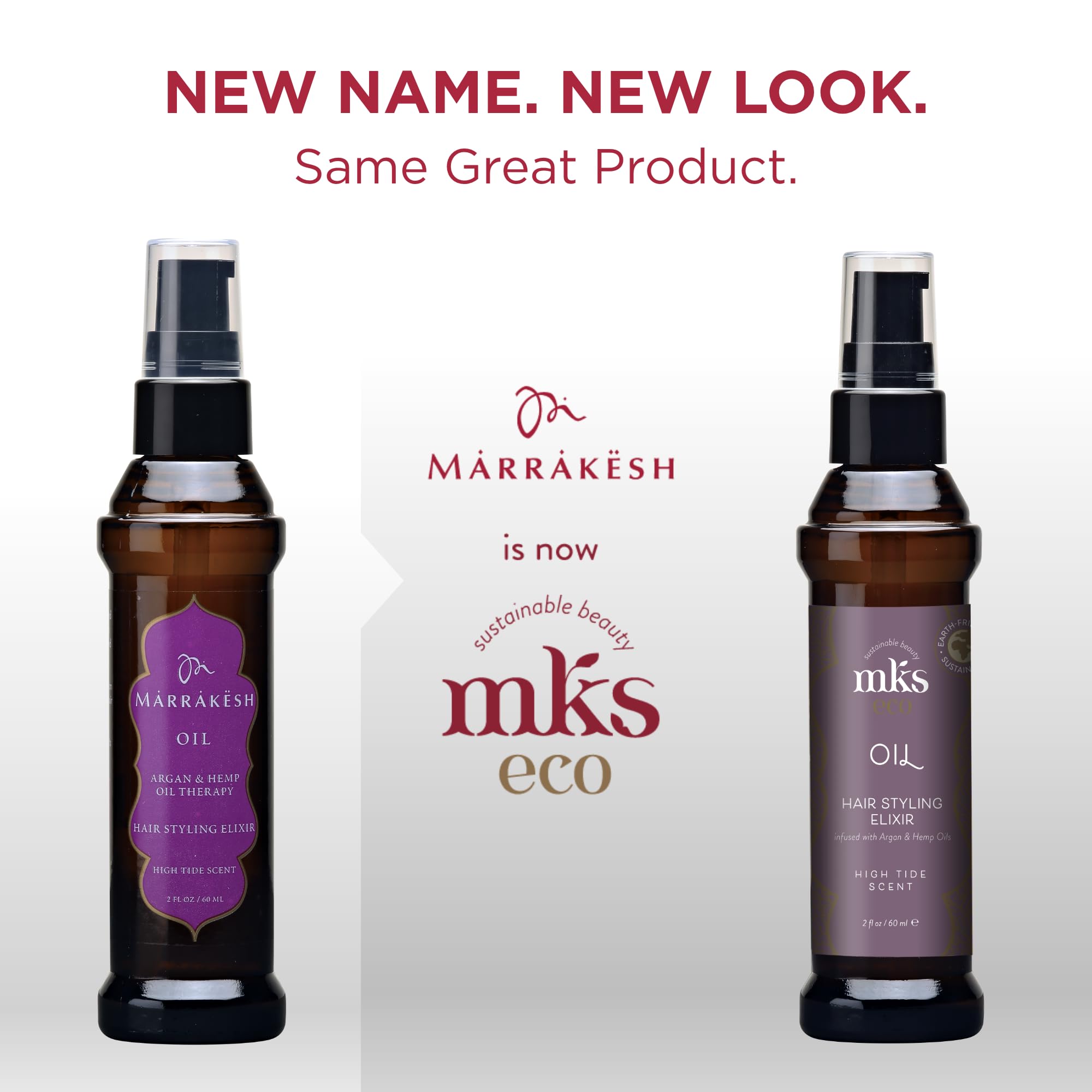 Earthly Body MKS Eco Oil High Tide pump for easy frizz control application