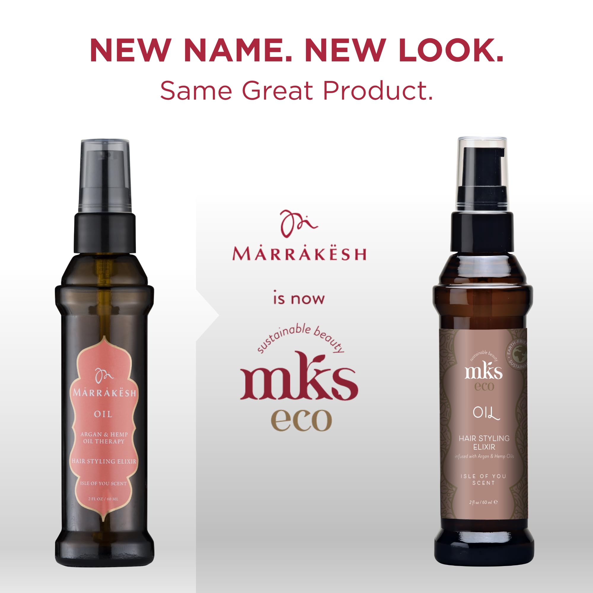 Earthly Body MKS Eco Oil ingredients argan oil and hemp seed oil for conditioning