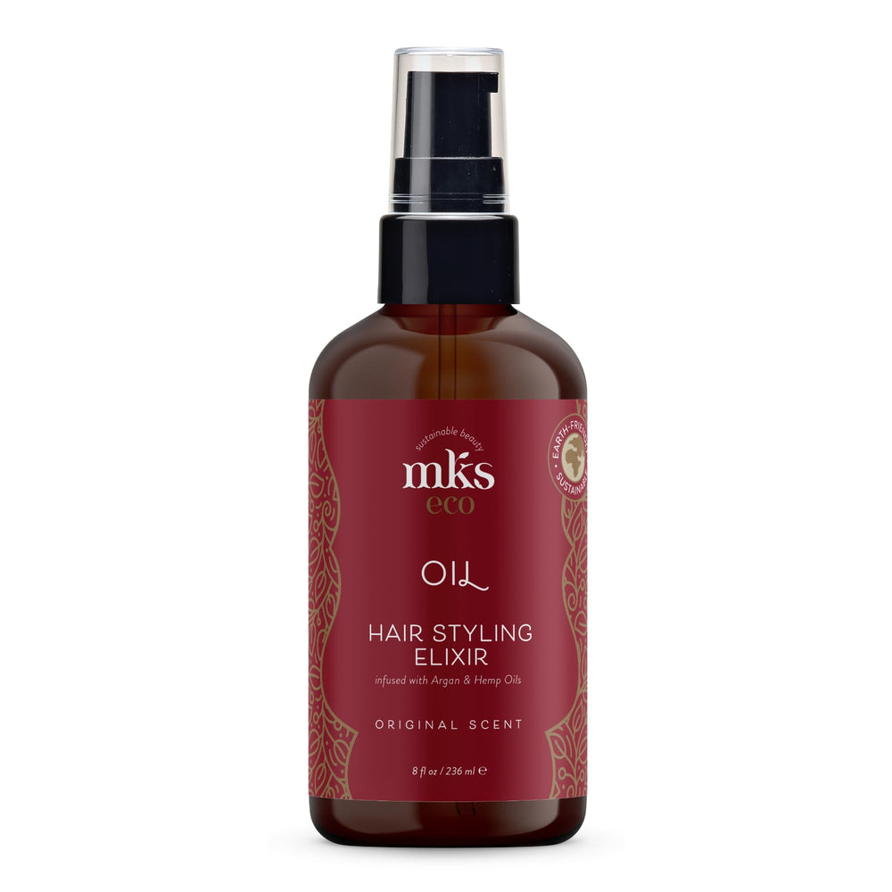 Earthly Body MKS eco Oil Original bottle for effortless styling and hydration