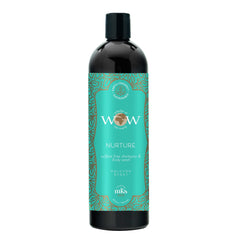 Earthly Body MKS eco WOW Nurture Halcyon shampoo bottle for gentle cleanse