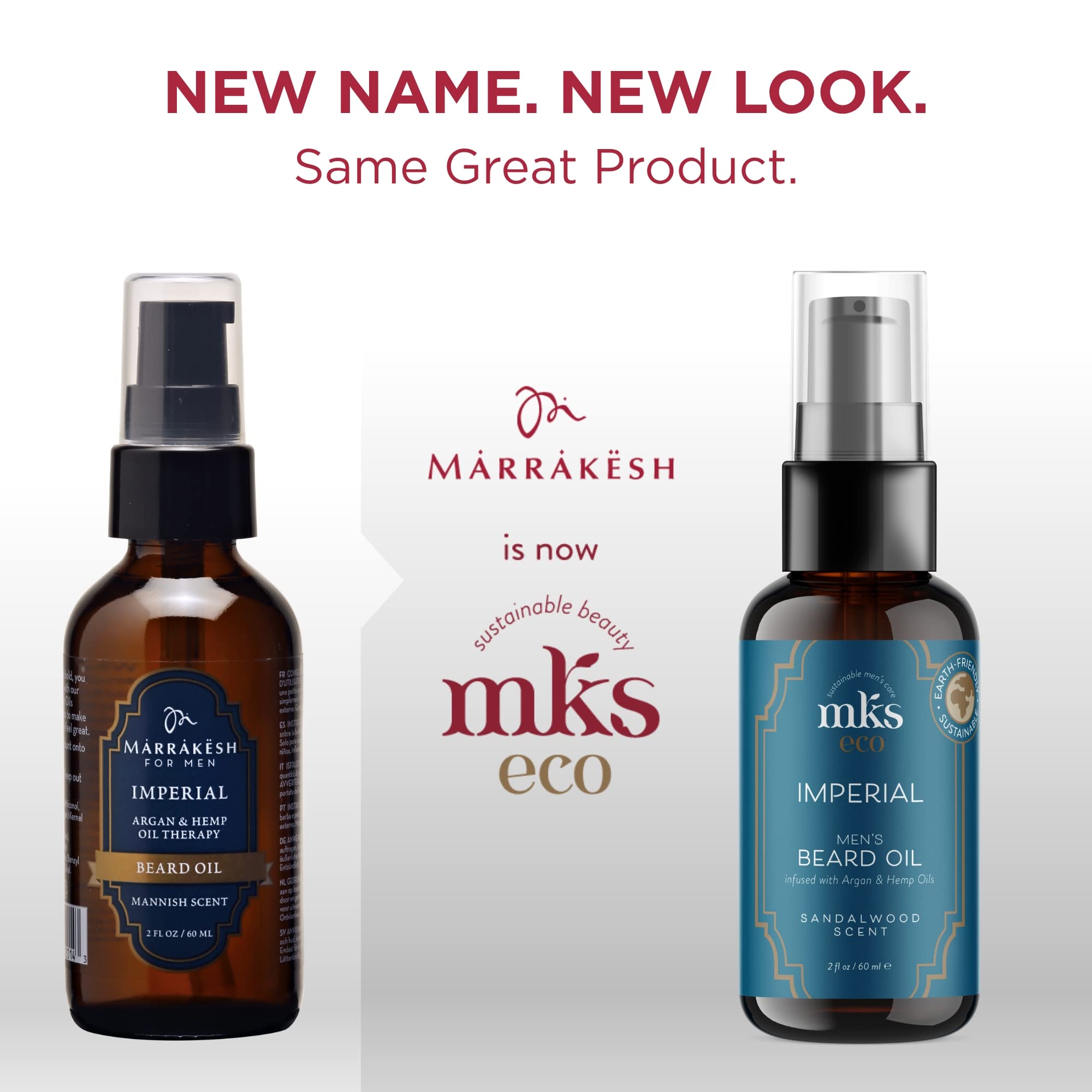 Earthly Body MKS Imperial Beard Oil oil drop highlights fast absorption and softening.