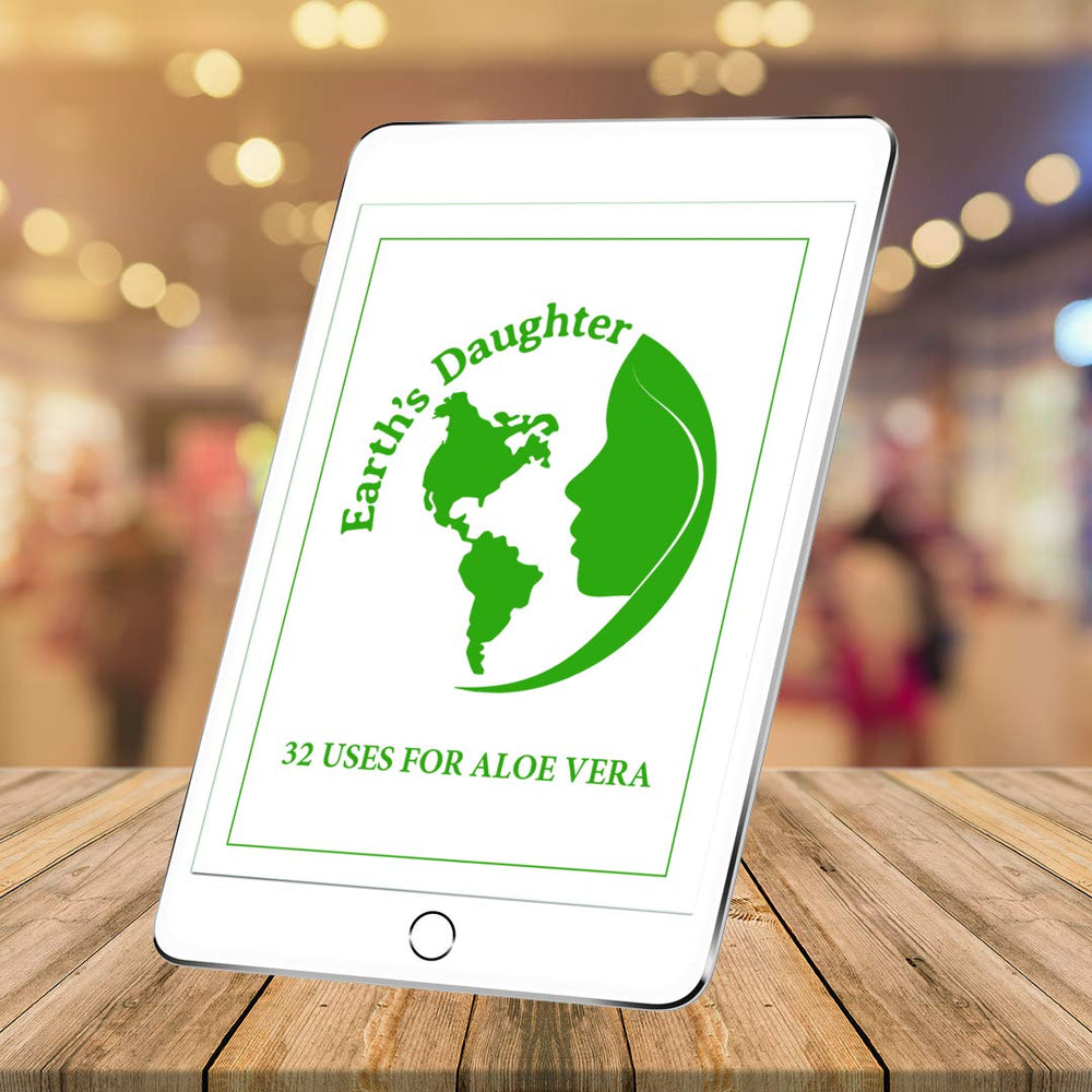 Earth's Daughter Aloe Vera Gel helps calm bug bites.
