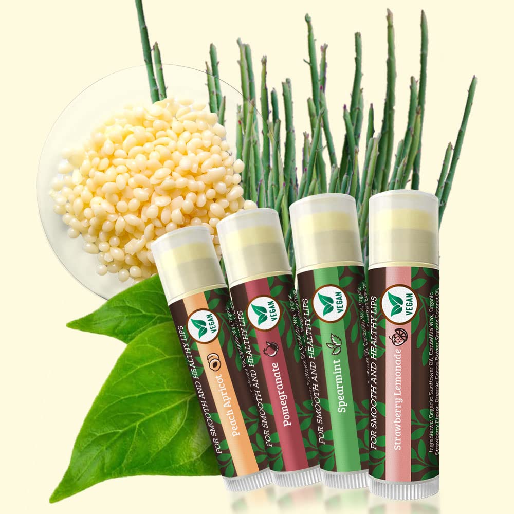 Earth's Daughter strawberry lemonade flavor balm combines berry sweetness with citrus note.