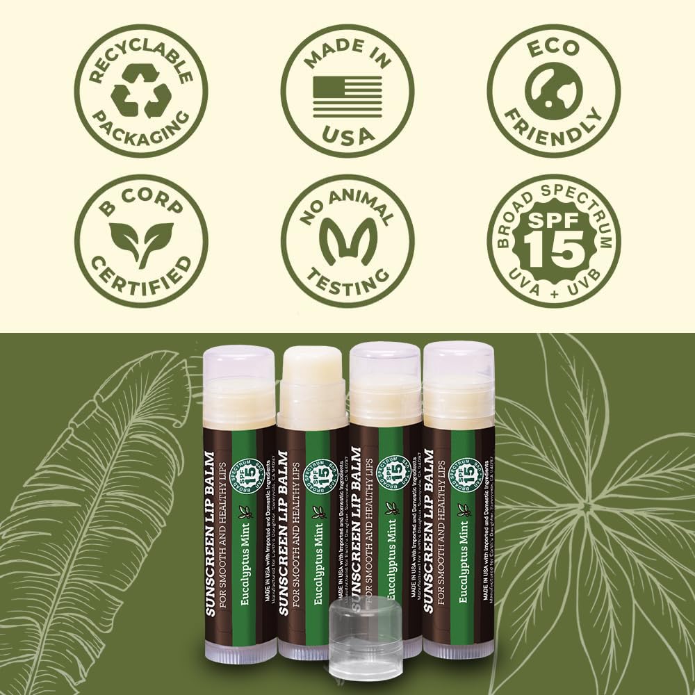 Earth's Daughter gluten-free lip care made in the USA for family use.