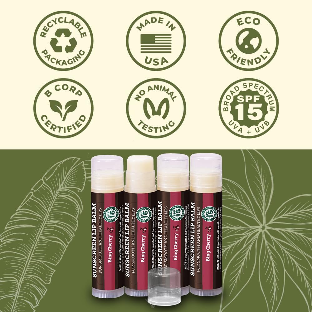 Earth's Daughter hypoallergenic lip balm for sensitive lips and family use