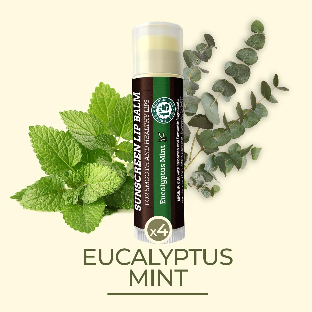 Earth's Daughter lip balm doubles as a lipstick base for dry or windy days.
