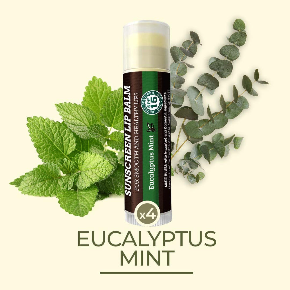 Earth's Daughter lip balm doubles as a lipstick base for dry or windy days.