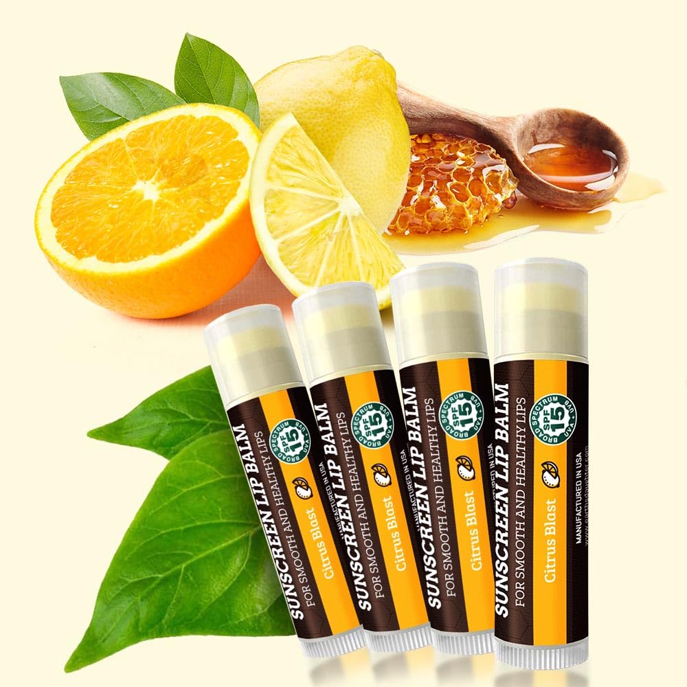 SPF 15 broad-spectrum protection icon for Earth's Daughter lip balm