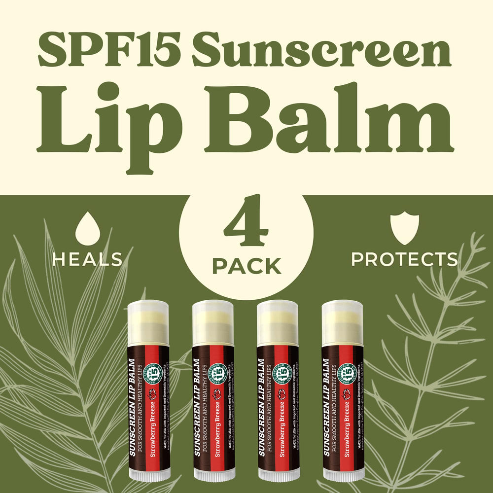 Earth's Daughter SPF lip balm application texture image highlights smooth glide and lip care