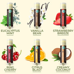 Earth's Daughter lip balm creamy coconut flavor provides everyday hydration