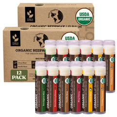 Earth's Daughter lip balm vanilla bean flavor for smooth moisture on dry lips