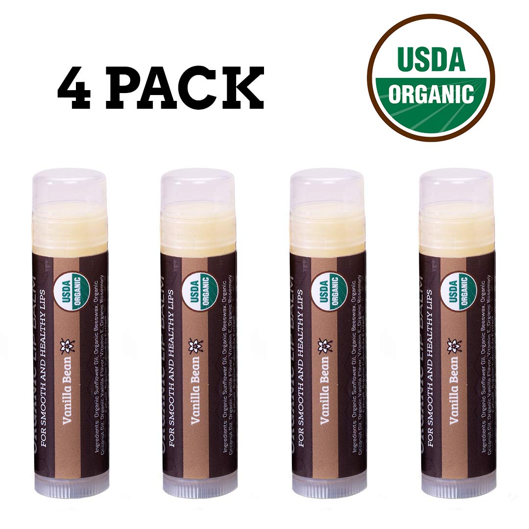 Earth's Daughter vanilla lip balm made in the USA with quality manufacturing.