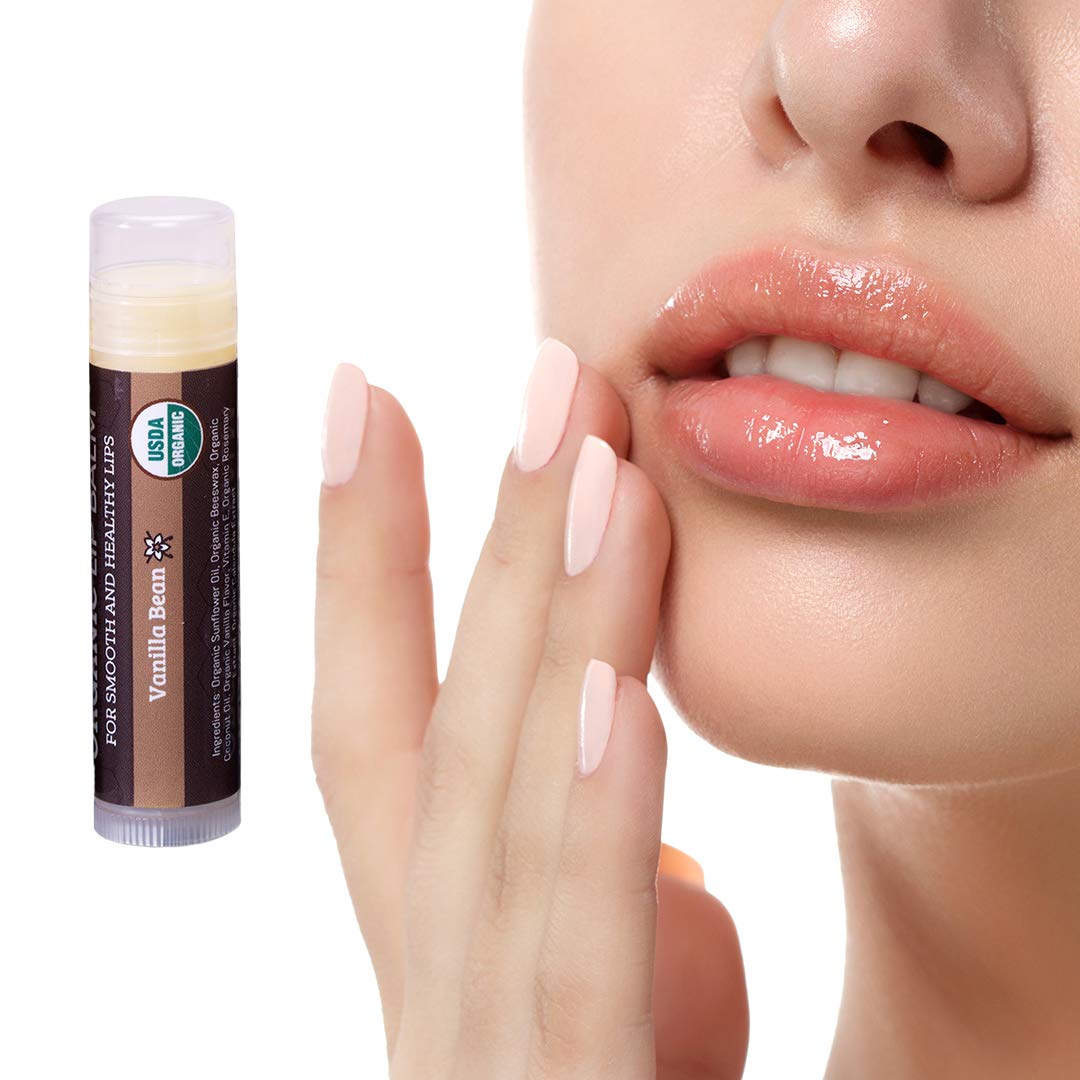 Earth's Daughter vanilla lip balm offers a silky application for quick touchups.