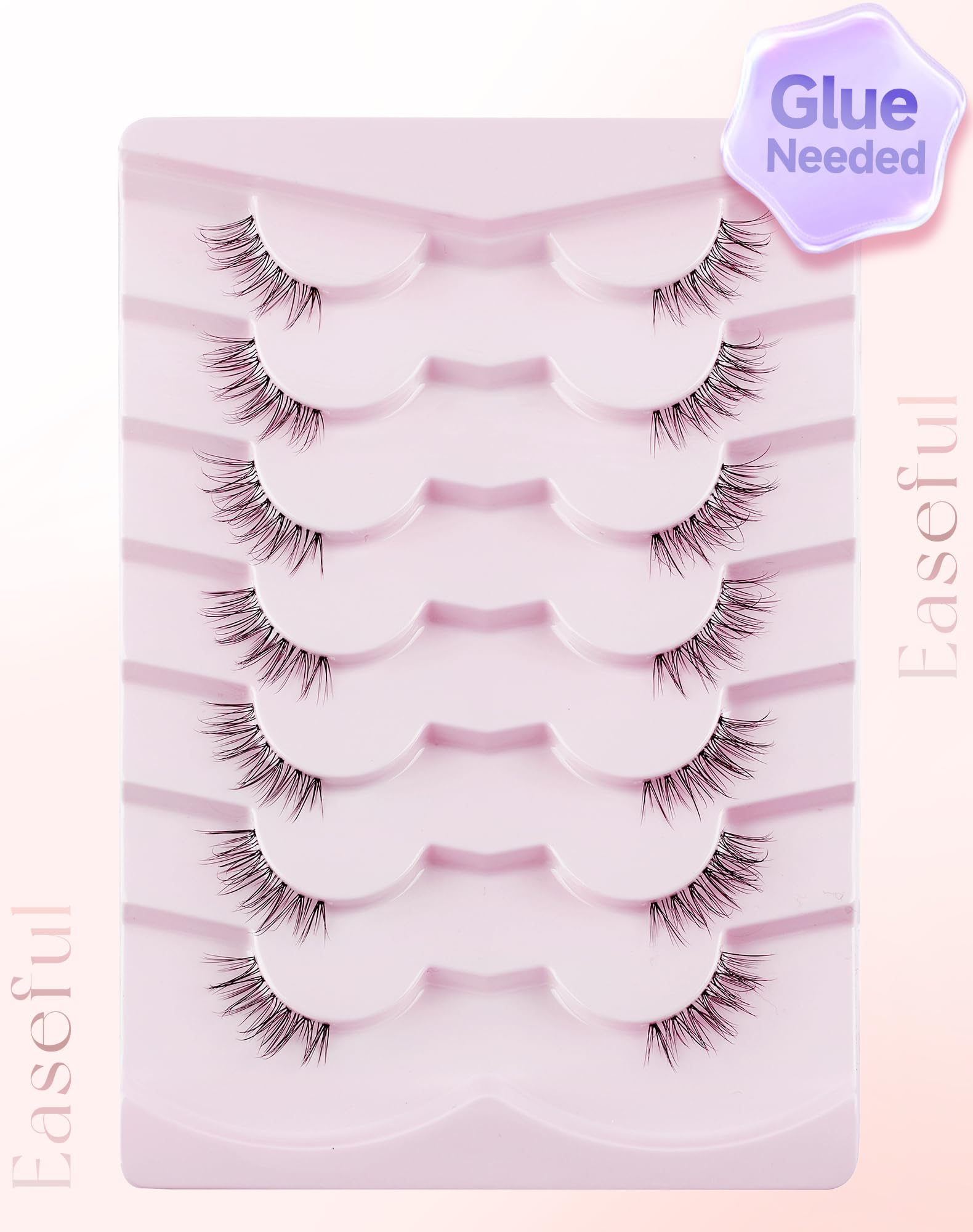Easeful Half Lashes suitable for everyday, work, weddings, dates.