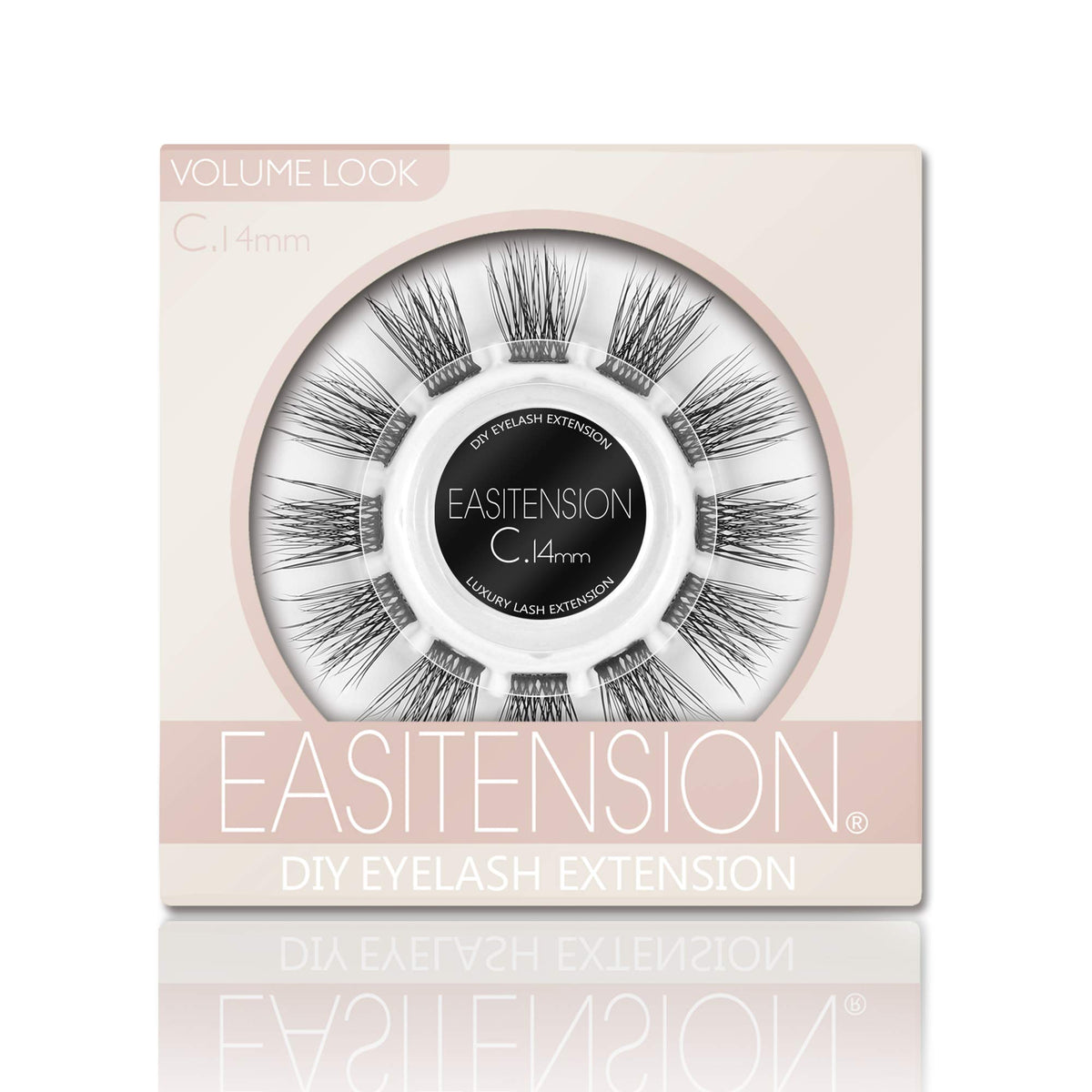 EASITENSION DIY lash clusters for customizable 3D volume.