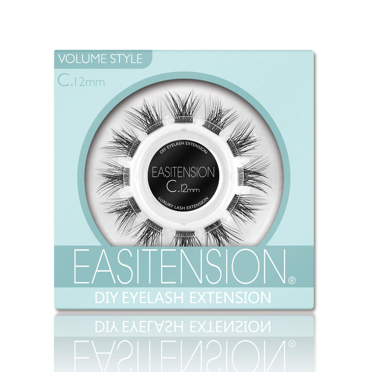 EASITENSION DIY eyelash extension 3D clusters for a customizable volume look