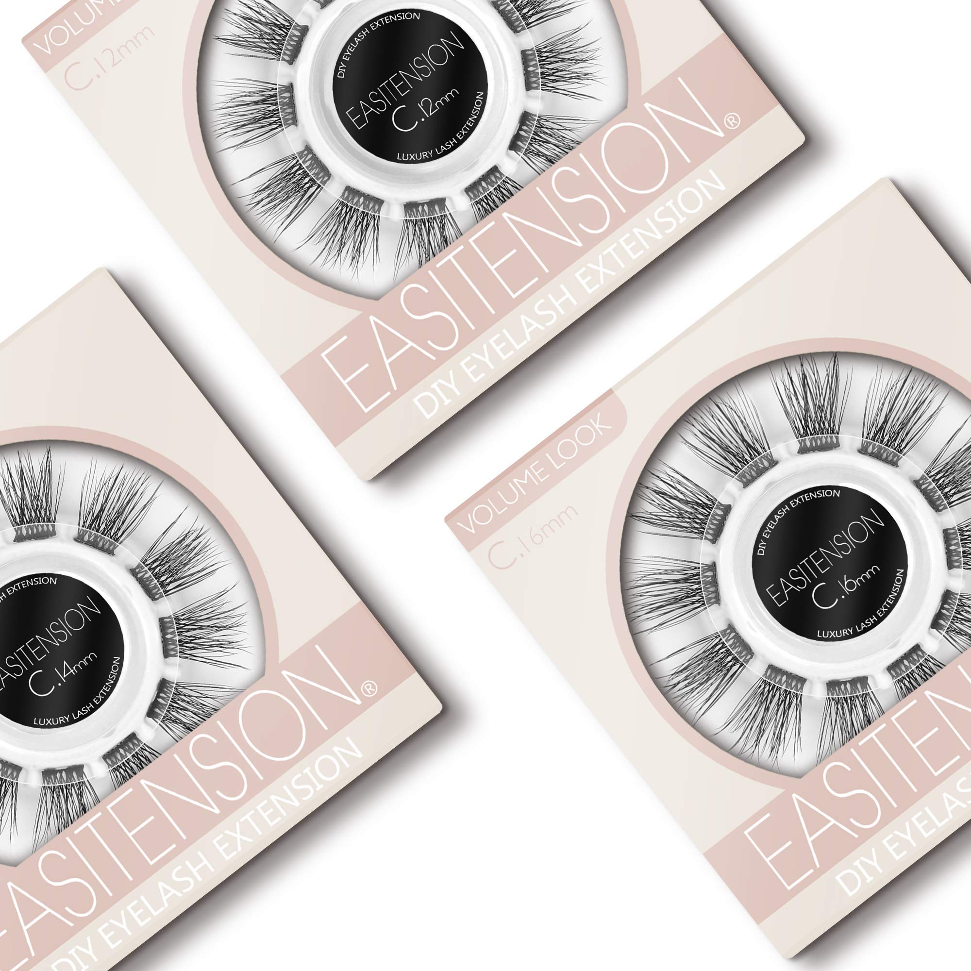 EASITENSION easy removal compatible with standard makeup remover