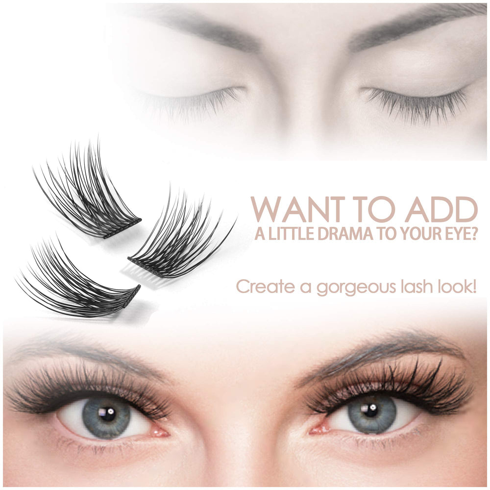 EASITENSION easy removal with standard eye makeup remover.