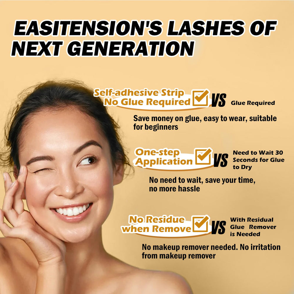 EASITENSION mess-free application simplifies routine makeup.