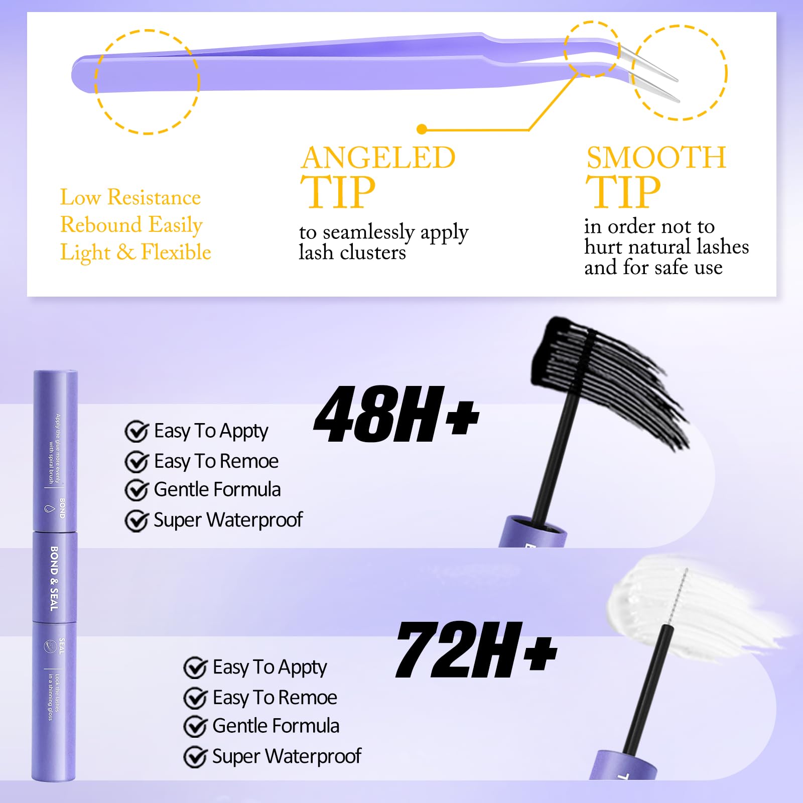 EASITENSION versatile lash looks for daily use and events