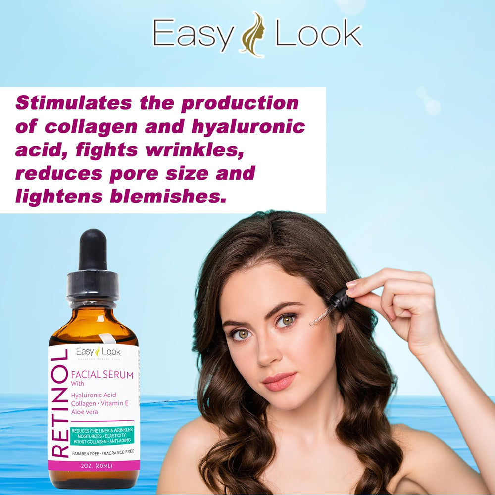 Dropper application scene showing smooth absorption into clean skin.