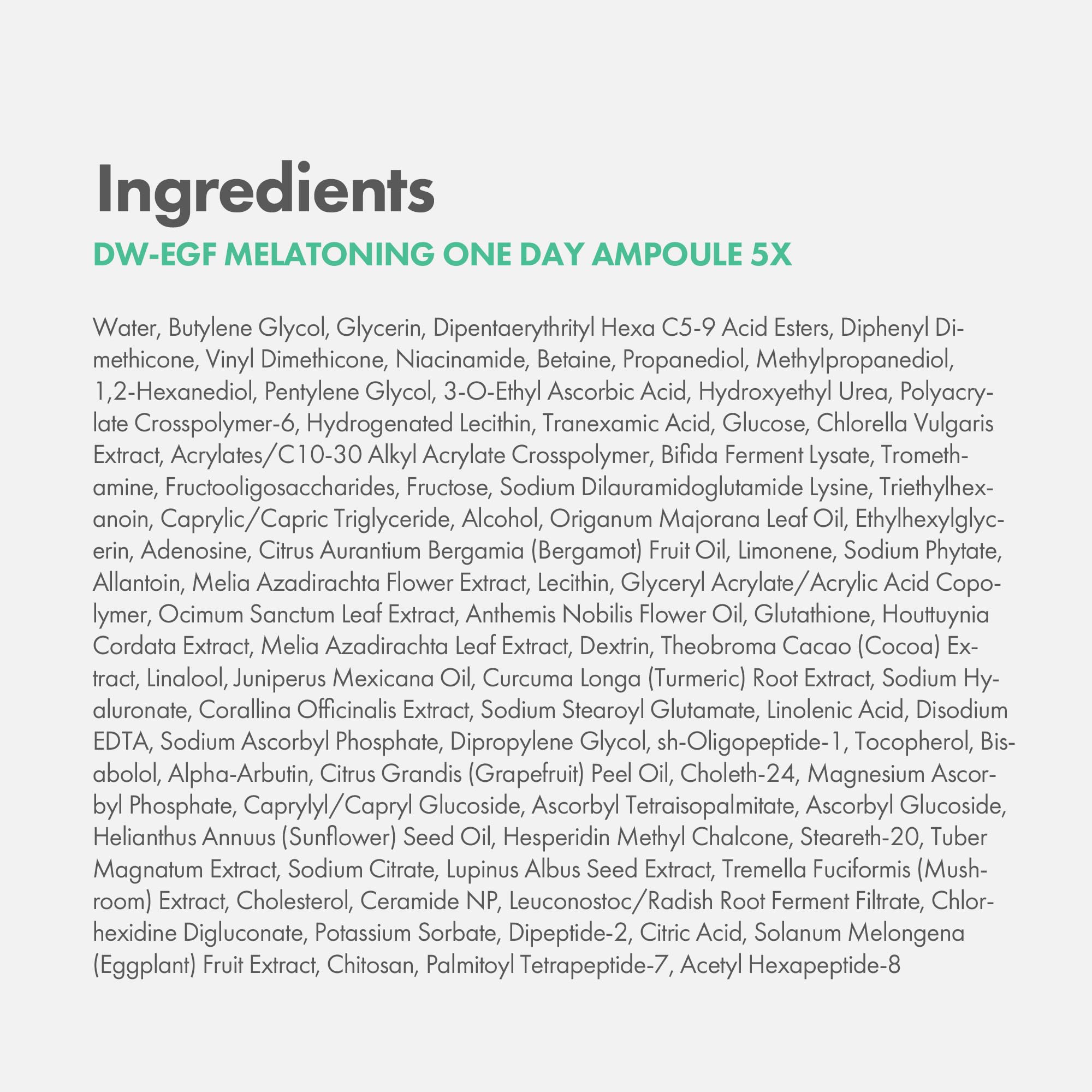 Easydew Melatoning Ampoule included in a daily routine worldwide.