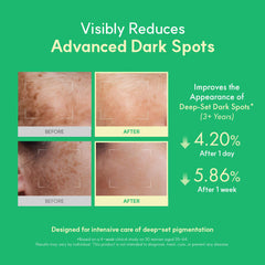 Close-up of serum texture from EASYDEW Melatoning Ampoule showing fast absorption.