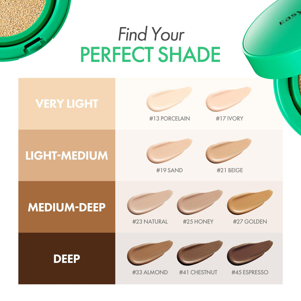 Easydew Mela B cushion Ivory shade swatch, shade 17